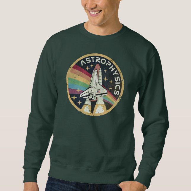 Astrophysics Vintage Emblem V02 Sweatshirt (Front)