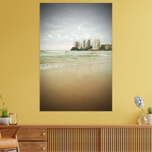 Astúrias Beach Guarujá Brazil Canvas Print