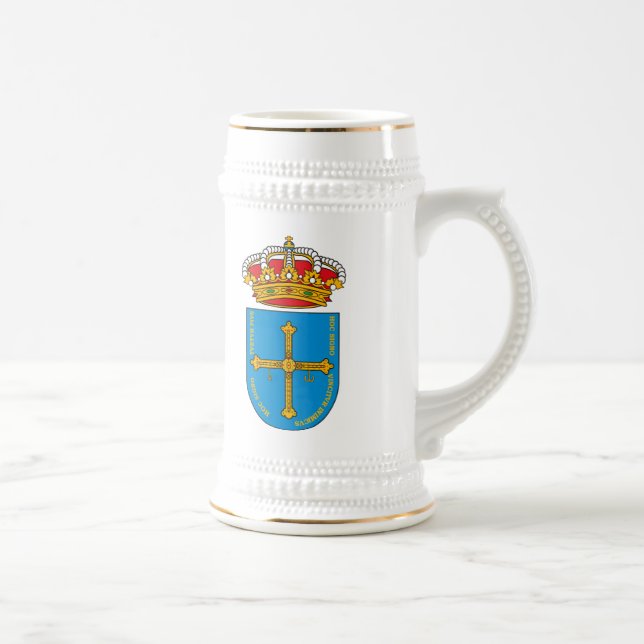 Asturias Coat of Arms Mug (Right)