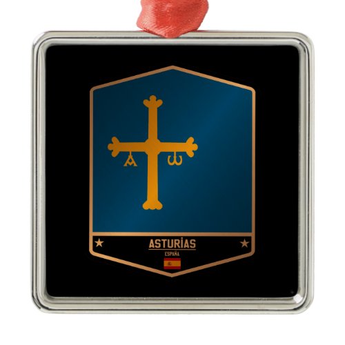 Asturias Metal Ornament