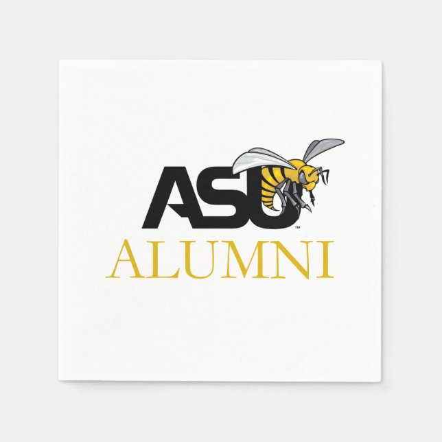 ASU Hornet Alumni Napkins (Front)