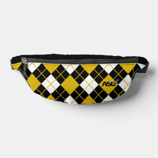ASU Hornet Argyle Pattern Fanny Pack