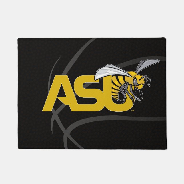 ASU Hornet Basketball Doormat (Front)
