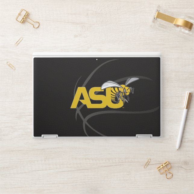 ASU Hornet Basketball HP Laptop Skin (Desk)
