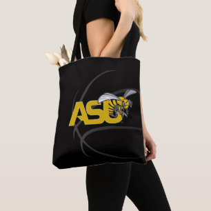ASU Hornet Basketball Tote Bag