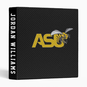 ASU Hornet Carbon Fiber Pattern 3 Ring Binder