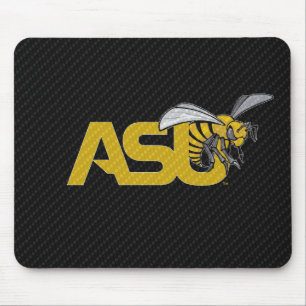 ASU Hornet Carbon Fiber Pattern Mouse Pad