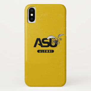 ASU Hornet Distressed iPhone X Case
