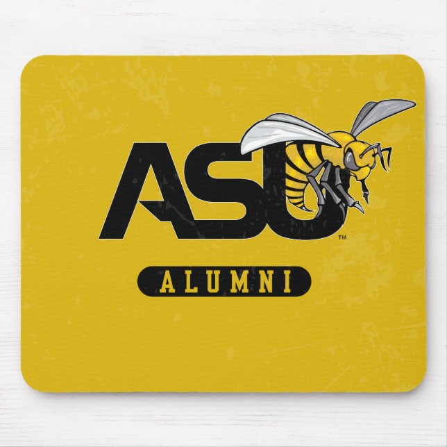 ASU Hornet Distressed Mouse Pad (Front)