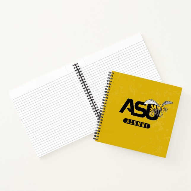 ASU Hornet Distressed Notebook (Inside)