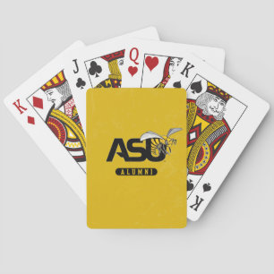 ASU Hornet Distressed Poker Cards