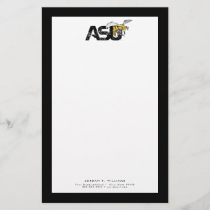 ASU Hornet Distressed Stationery