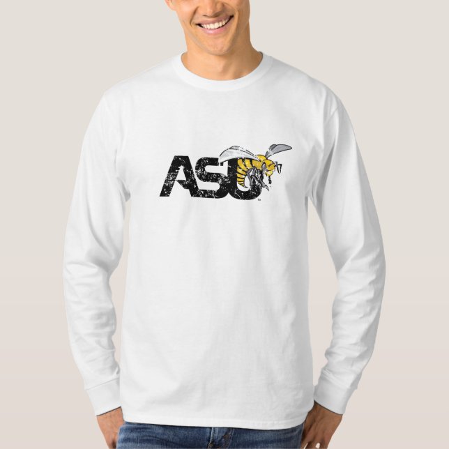 ASU Hornet Distressed T-Shirt (Front)