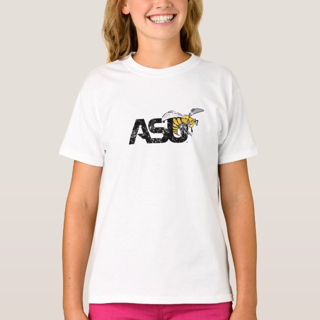 ASU Hornet Distressed T-Shirt (Front)