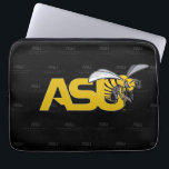 ASU Hornet Logo Watermark Laptop Sleeve<br><div class="desc">Check out these ASU designs! Show off your Alabama State pride with these new University products. These make the perfect gifts for the Alabama student,  alumni,  family,  friend or fan in your life. All of these Zazzle products are customizable with your name,  class year,  or club. Go Hornets!</div>