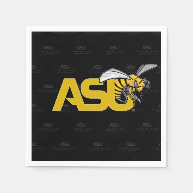 ASU Hornet Logo Watermark Napkins (Front)