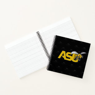ASU Hornet Logo Watermark Notebook
