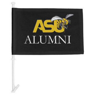 ASU Hornet Mark Alumni Car Flag