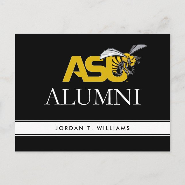 ASU Hornet Mark Alumni Invitation Postcard (Front)