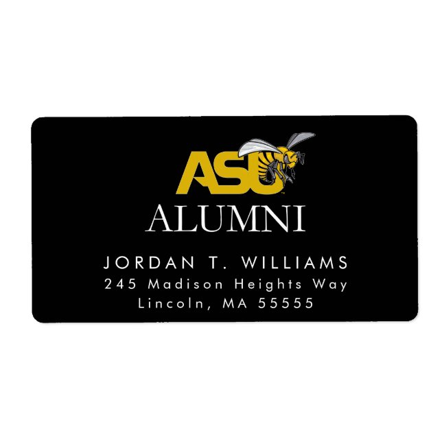 ASU Hornet Mark Alumni Label (Front)