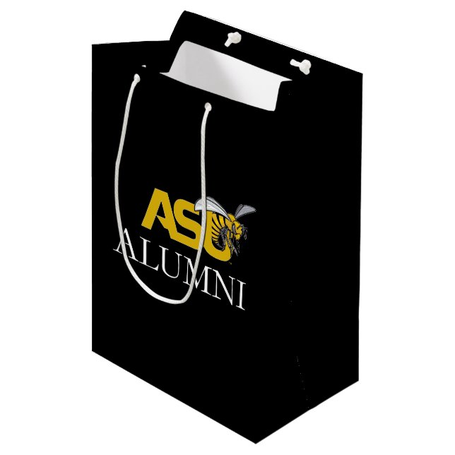 ASU Hornet Mark Alumni Medium Gift Bag (Front Angled)