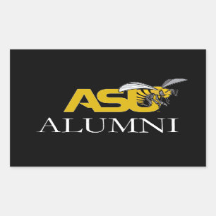ASU Hornet Mark Alumni Rectangular Sticker