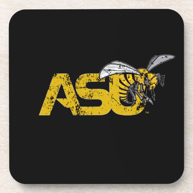 ASU Hornet Mark Beverage Coaster (Front)