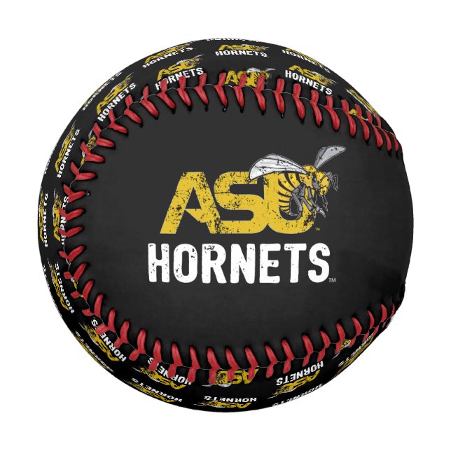 ASU Hornet Mark Hornets Distressed Baseball (Front Left)