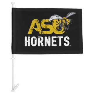 ASU Hornet Mark Hornets Distressed Car Flag