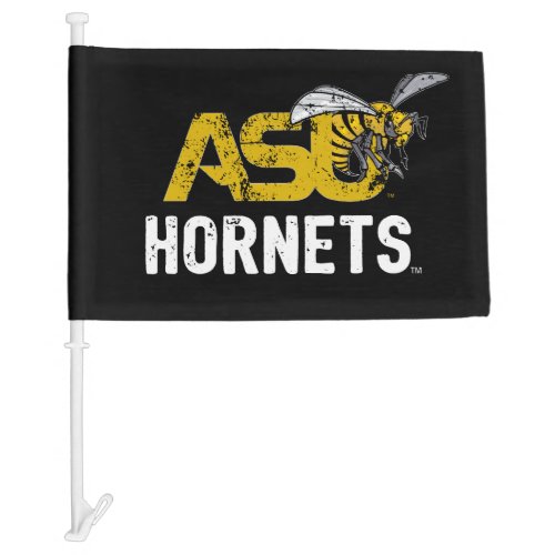 ASU Hornet Mark Hornets Distressed Car Flag
