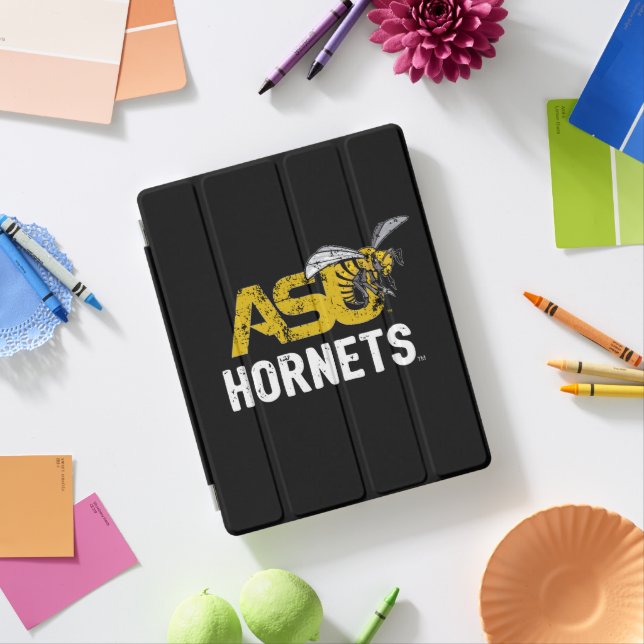 ASU Hornet Mark Hornets Distressed iPad Smart Cover (In Situ)