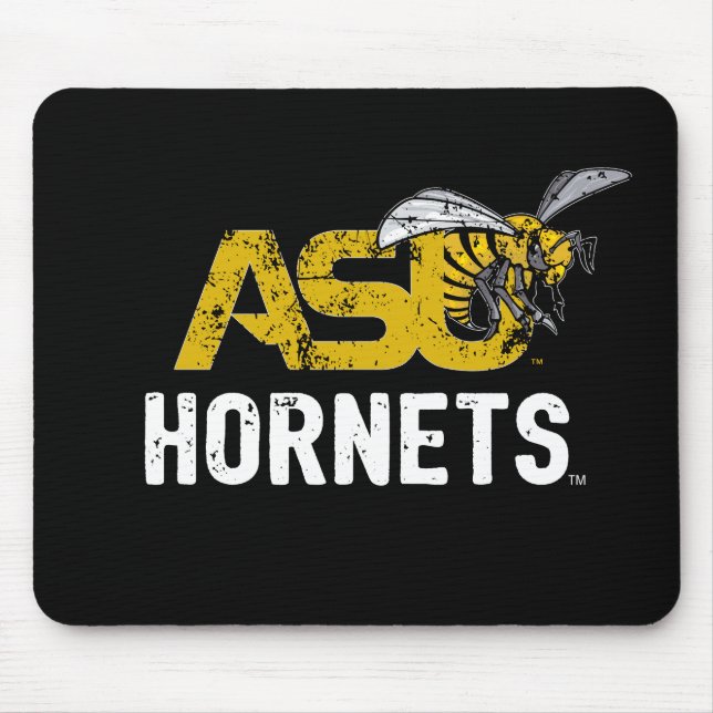 ASU Hornet Mark Hornets Distressed Mouse Pad (Front)