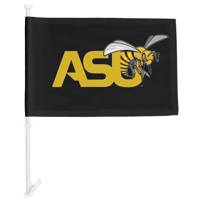 ASU Hornet Mark logo Car Flag (Front)