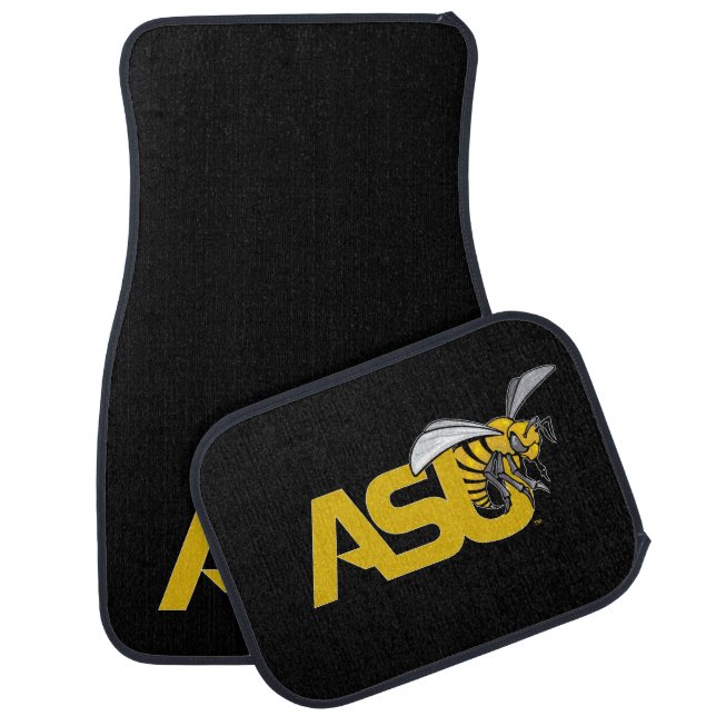 ASU Hornet Mark logo Car Floor Mat (Set)