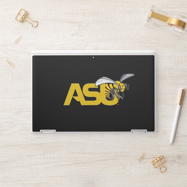 ASU Hornet Mark logo HP Laptop Skin (Desk)