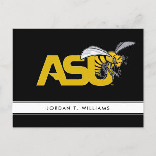 ASU Hornet Mark logo Invitation Postcard