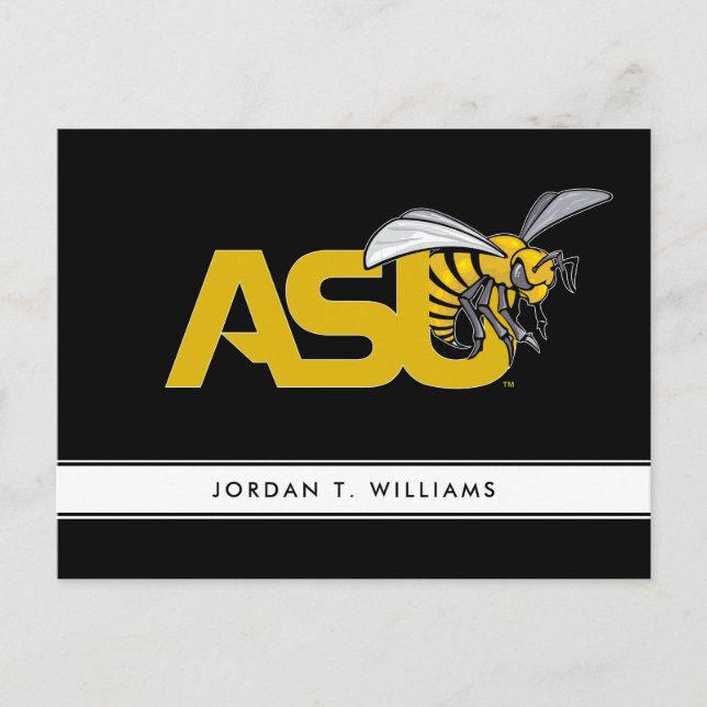 ASU Hornet Mark logo Invitation Postcard (Front)