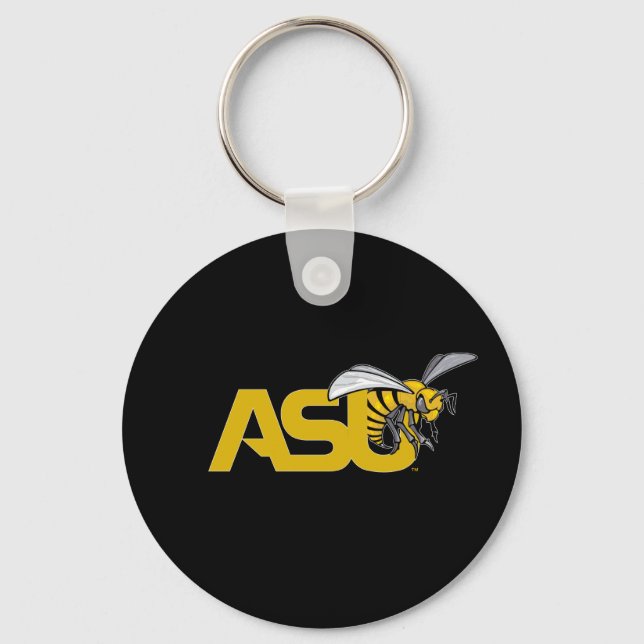 ASU Hornet Mark logo Keychain (Front)