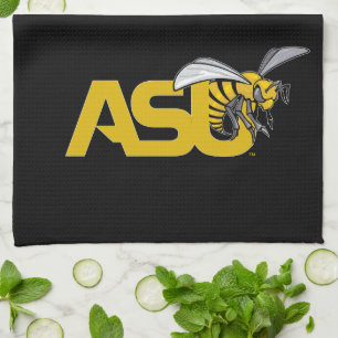 ASU Hornet Mark logo Kitchen Towel