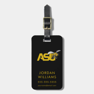 ASU Hornet Mark logo Luggage Tag