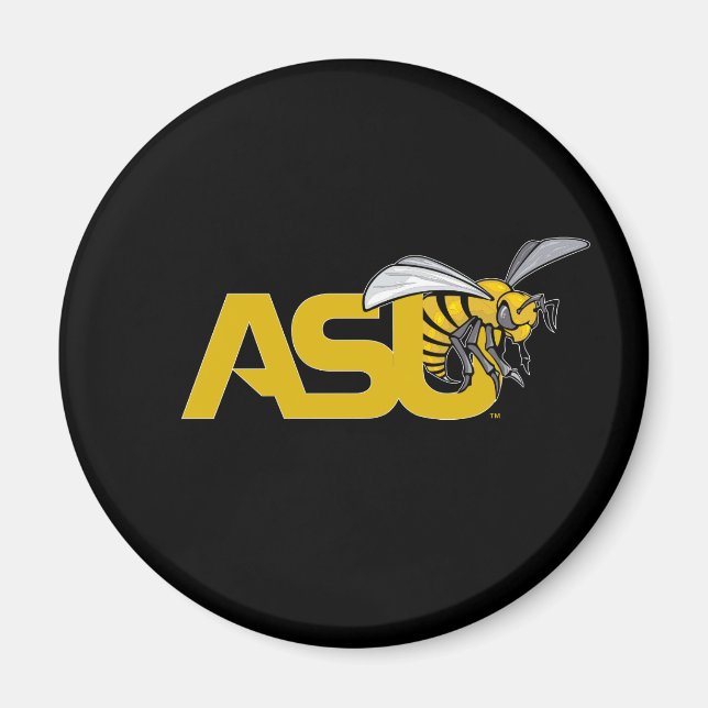 ASU Hornet Mark logo Magnet (Front)