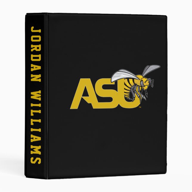 ASU Hornet Mark logo Mini Binder (Front/Spine)