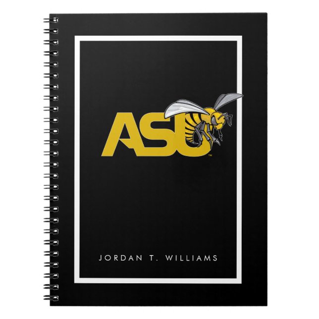 ASU Hornet Mark logo Notebook (Front)