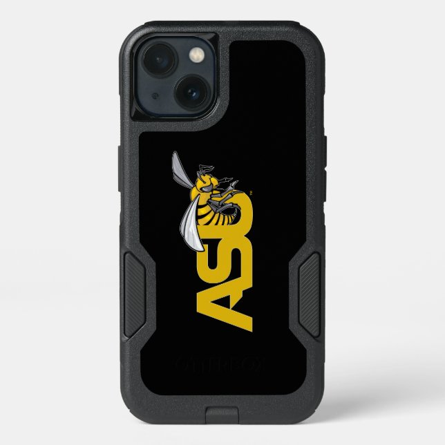 ASU Hornet Mark logo Otterbox iPhone Case (Back)