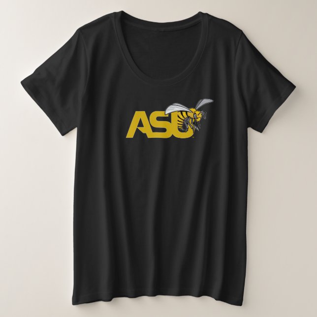 ASU Hornet Mark logo Plus Size T-Shirt (Design Front)
