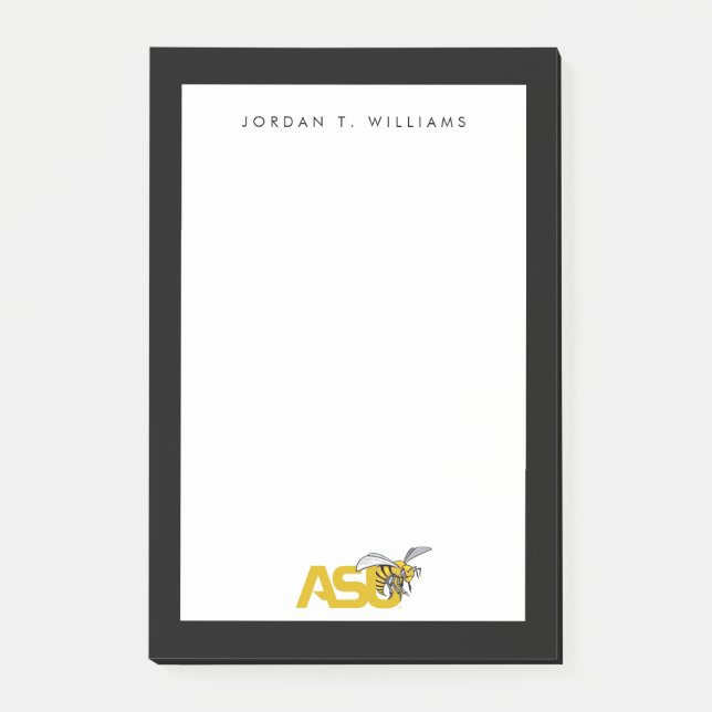 ASU Hornet Mark logo Post-it Notes (Front)