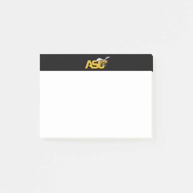 ASU Hornet Mark logo Post-it Notes (Front)