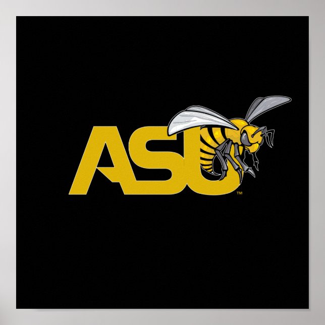 ASU Hornet Mark logo Poster (Front)