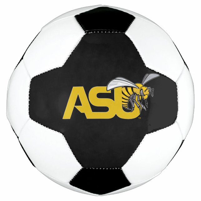 ASU Hornet Mark logo Soccer Ball (Front)