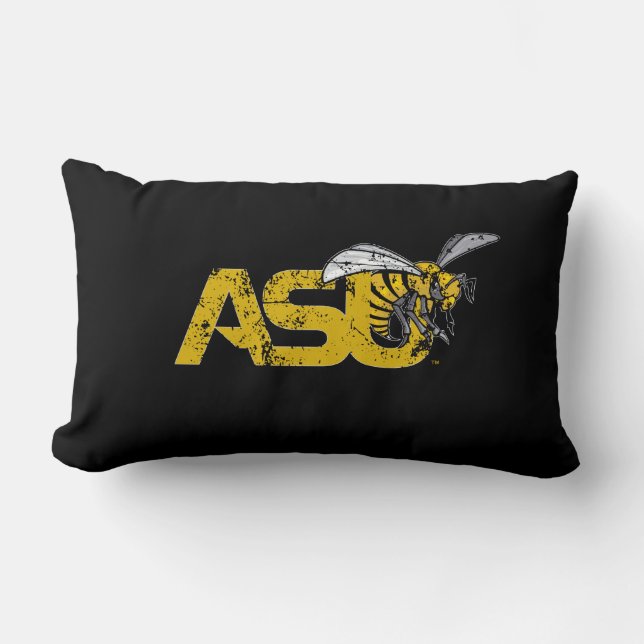 ASU Hornet Mark Lumbar Pillow (Front)